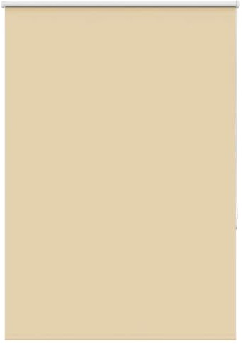 Fenster Rollos für Innen, Verdunkelungsrollo Beige 110x150 cm Stoffbreite 105,7 cm Rollo für Fenster und Türen