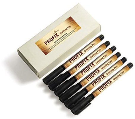 Holz Strukturstift zum Nachbilden der Holzmasserung (Nussbaum mittel)