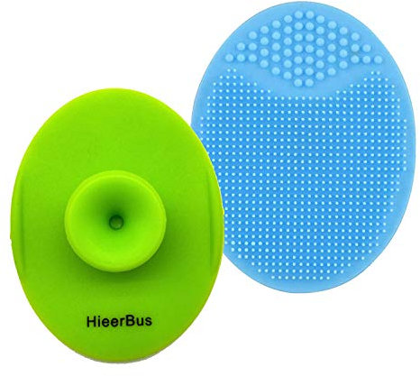 HieerBus Pulizia facciale Spazzola,Soft Silicone Face Scrub facciale per tutti i tipi di sci