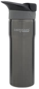 THERMOS Push Travel Tumbler 400ml Grijs