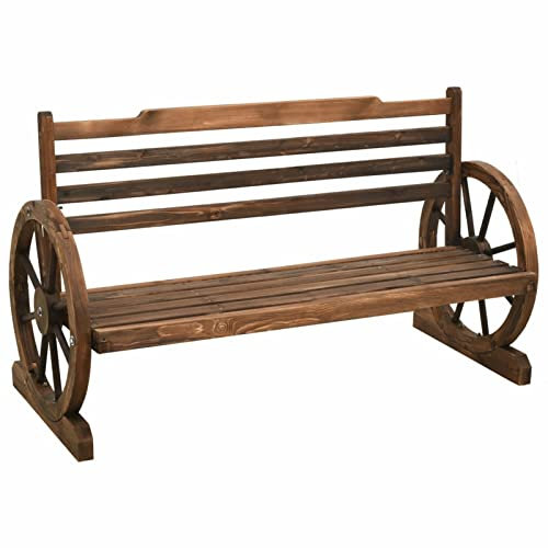 Atlojoys Gartenbank, Eckbankgruppe, Philosophenbank, Outer Banks, Bank Garten, Sitzbank Outdoor, Umkleidebank, Balkonbank, Essbank, Multifunktionsbank, Parkbank, 112 cm Massivholz Tanne