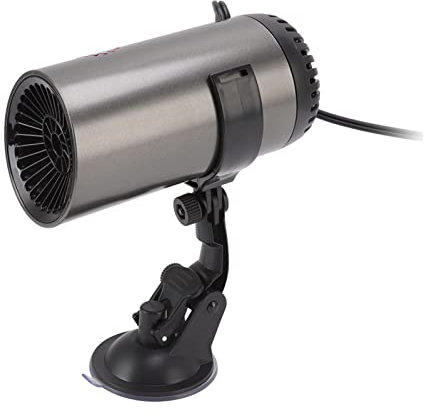 Riscaldatore per auto, portatile, sbrinatore per parabrezza, sbrinatore e sbrinatore, 2 in 1, riscaldamento, raffreddamento, ventola per parabrezza (12 V 200 W)