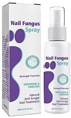 Zinbole 1/2/3pcs Spray anti-fongique Medinail, spray avancé pour les pieds et les ongles, blanchisseur d'ongles pour les ongles jaunes, 100 ml. (1 PCS)