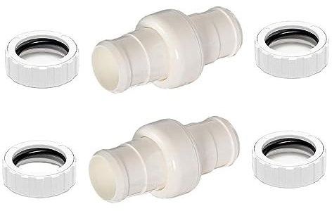 FackLOxc Pool Reinigungsschlauch Drehgelenk 9-100-3002 & Schlauchmutter 9-100-3109 Kombi Ersatz Pool Reinigungsschlauch Drehgelenk Für Zodiac 360 Pool Reinigungsschlauch Drehgelenk Pool Reiniger