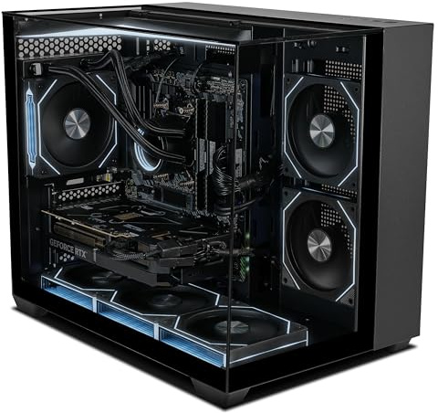 SCAN 3XS Gaming PC | RTX 5060 Ti | Ryzen 7 5700X | 32GB DDR4 | 2TB SSD | Windows 11 | Wi-Fi | Bluetooth | CX 550W PSU | RGB Lighting | Liquid Cooling | Premium Glass Chassis