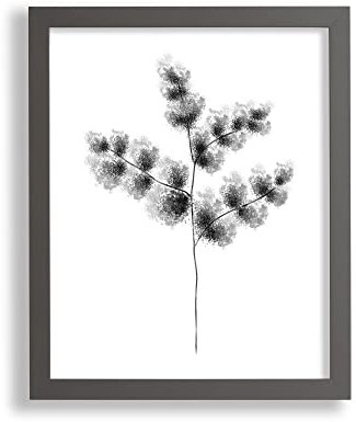 VO design Finn Premium Bilderrahmen Posterrahmen 40x100 cm Graphit Dunkelgrau Anthrazit 100x40 cm mit weisser Rückwand und Antireflex Acrylglas