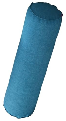 BLLMTEAR Lagerungsrolle | Nackenrolle | Kissen-Rolle für Nacken, Knie & Yoga | Rundes Nackenkissen |Waschbarer, Atmungsaktiver Bezug(~02,20x120cm/8x47in)