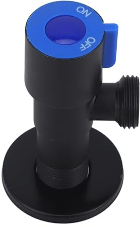 NOLITOY Edelstahl Absperrventil Eckventil mit Gewinde Stop Valve für Toilette Waschbecken Wasserhahn Bad Langlebig Robust