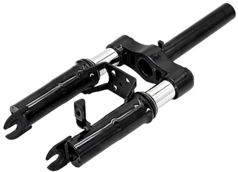 Homeponnew Amortisseur Fourche Avant Scooter Electrique MAX et G30 - Construction Métallique 388x28,5mm Noir 1434g
