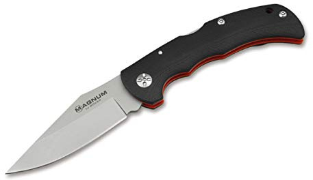 Magnum Unisex – Erwachsene Most Wanted Taschenmesser, Silber, 20,5 cm