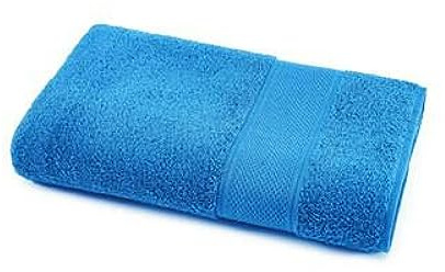 Bassetti Pop Color Nuovo Telo Doccia Bagno, Asciugamano Viso, ospite in Spugna da 430 g/m², Oceano, cm. 60x110