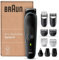 Braun Series 5 All-In-One Bartpflege Bodygroomer Set, 10-in-1 Barttrimmer / Bartschneider, Nasenhaartrimmer, Trimmer/Haarschneider Herren, Haarschneidemaschine, 100 Min Laufzeit, MGK5445