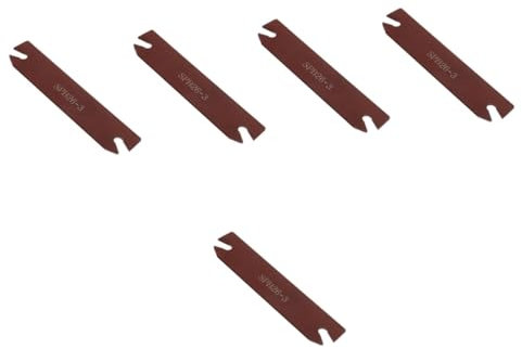 jojofuny 5stücke Lathe Tool Holder Für Cnc-maschinen Präziser Abstechwerkzeughalter Mit Stabiler Klemmvorrichtung Für Metallbearbeitung Und Vielseitige Anwendungen Der Industrie