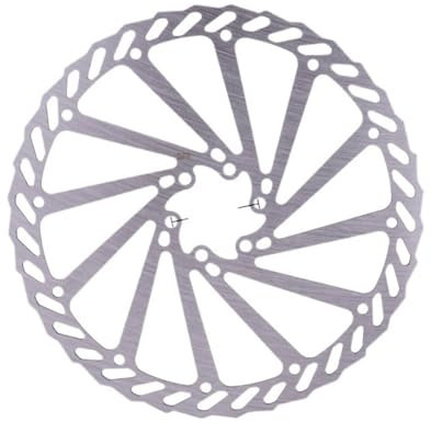 Bremsscheiben Fahrrad 203/180/160mm Fahrrad Bremsscheibe MTB Rennrad Bremse Teile Pads Edelstahl Fahrrad Bremsscheibe Rotor mit Schrauben Fahrrad Bremsscheibe (Color : 203mm)