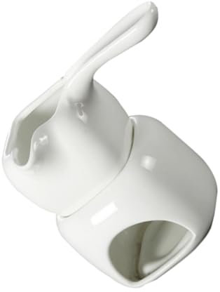 COLLBATH Chocolate Melting Oven Ceramic Kitchen Fondue Pot Cheese Melting Chocolate Use As Fondue Stove