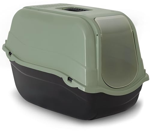Toalettplast återvunnen Romeo med filter Eco Salvia/Grön