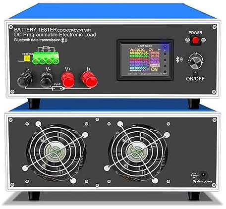 Comprobador de batería de automóvil, Medidor de carga electrónico programable de CC de 150W, 25A/300W, 30A, probador Usb, voltímetro, capacidad de batería, detección de resistencia interna para automó