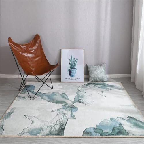 RUGMRZ Teppich Für Den Innenkorridor Teppich Vorzimmer Rechteckiger Korridor-Teppich, Bedruckter Teppich, Schmutzabweisend Und rutschfest Teppich Esszimmer 200X300Cm 6Ft 6.7''X9Ft 10.1''