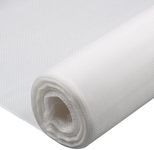 Weriirew Filtro de Malla de Nailon de Grado alimenticio, Malla 40 de 380 micrones, Malla Fina para Colar, para cocinar, Hornear, Leche de Soja, Jugo, 1 x 1 Metro