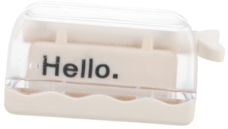 Exprimidor de Pasta de Dientes Manual de Plástico Blanco para Tubos | Ps Hips Pp, Mantiene el Tubo en Posición Vertical, Uso Diario, para Pasta Dentífrica