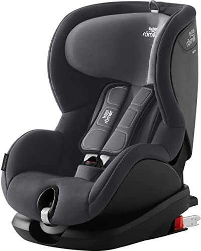 BRITAX ROMER Kindersitz TRIFIX 2 i-SIZE, 76-105 cm | 15 Monate bis 4 Jahre, ISOFIX, Storm Grey