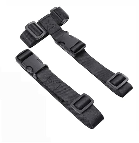 Vigorport Sangles de Bagage, Sangles de Connexion pour valises, Ajoutez Un Sac et connectez Vos 2 valises Ensemble Accessoires de Fixation réglables (2,5 cm de Largeur S)