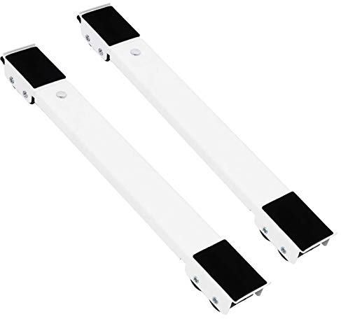 JKGHK Support de Machine à Laver Meuble de Base de réfrigérateur Mobile, réglable, avec Serrure Fixe, antidérapant Base avec 24 Roues, adapté au sèche-Linge, Machine à Laver, réfrigérateur, etc