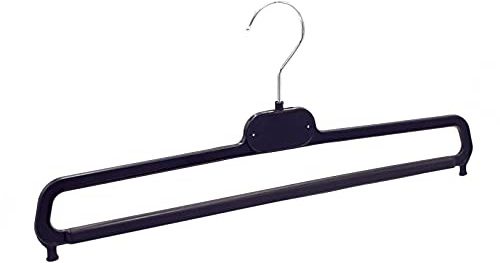 bricoRETTO. Perchas de plástico para Pantalones, Faldas. Pack de 30 Ud. Longitud 36 cm