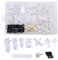 VooGenzek 169 Pezzi Muro Gancio di Plastic, Non-Trace Cartongesso Foto-appendere Portafoto Gancio, Ganci per Quadri, per Appendi Cornici per Foto, Orologi, Foto di Matrimoni