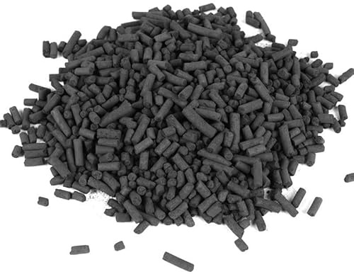 Wave Point Premium Activated Carbon Charcoal Pellets in Media Bag, 5,10,15, 20, 25, 40, 50 Pounds for Aquarium Fish Tank Koi Pond Reef Filter Media, Bulk - 1 Cubic Foot, Approx. 50 lbs (Box)