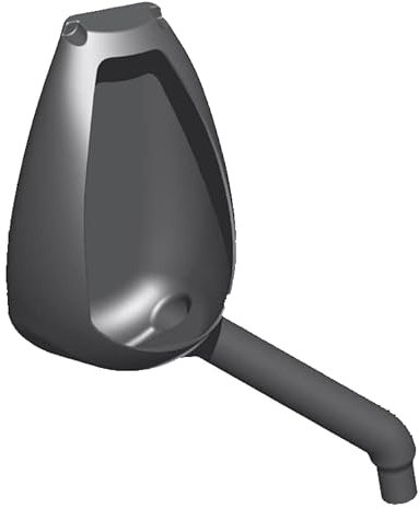 Roplast Internes Urinal für die mobilen Toiletten.