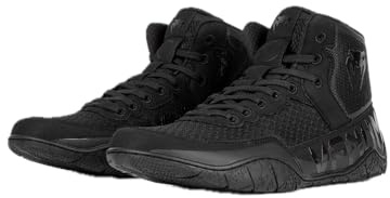 Venum, Elite Wrestling Shoes, Men's, 44.5, Black/Bronze