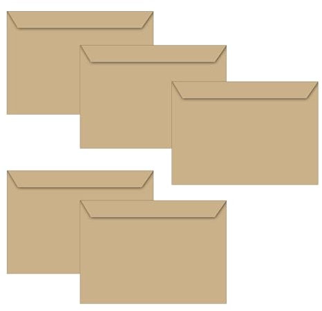 Edition Dürer Zeichenmappe A4 500 g/m², 5 Stück, Sammelmappe für Kinder und Erwachsene