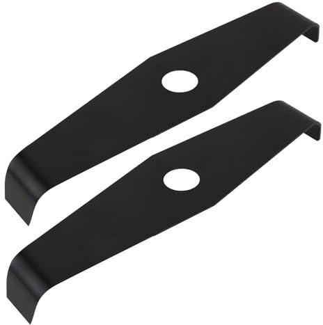 BESPORTBLE 2pcs Lawn Lawn Mower Sawblades Replacement for Weeding Machine Easy Rotation