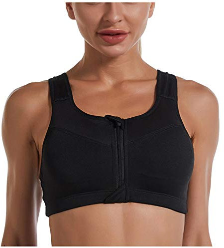 WILLBEST Plunge stillhütchen l Gestreift Crop Tops BH mädchen BH Damen ohne bügel sexy 95c Neckholder still Baumwolle Gym Kleidung Damen Grosse grössen starker Halt Push up extrem