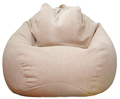 Bananair Sitzsack, riesiger, weicher Stoff, bequeme Sitzfläche, für Jugendliche und Erwachsene, großzügig gepolstert