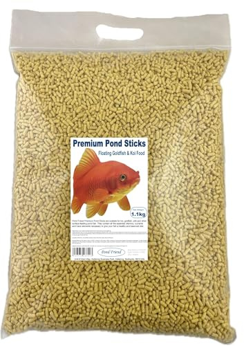 Pond Friend Fish Food Sticks 1.1kg Premium Quality Goldfish Koi & Cold Water Feed