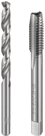 QUARKZMAN 1 taraud à cannelure droite 5/16-18UNC 1 foret hélicoïdal 6,5mm | Jeu de tarauds et de forets outils de filetage HSS6542