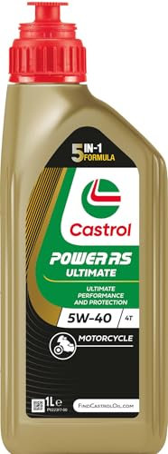 Castrol Motoröl Power RS Ultimate 4T (4-Takt) 5W-40 1-Liter