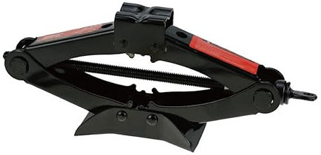 Vérin hydraulique Cric de voiture 1T, outil de changement de pneu manuel, petite voiture, économie de travail, cric à ciseaux monté sur voiture avec fiabilité et durabilité à long terme.(Ratchet rocke