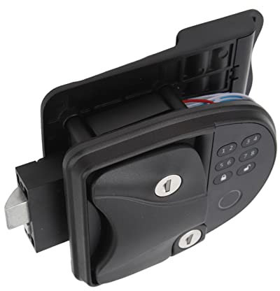 RV Keyless Entry Keypad Fernbedienung Tür Digital Lock Latch Set für 5. Rad Anhänger