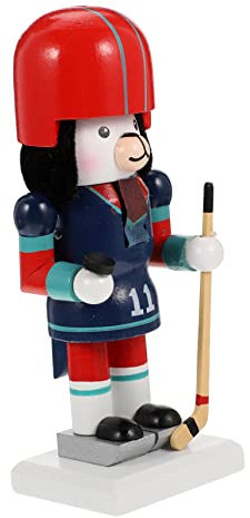 GETAJGHSD Ornement Bois De Casse-Noisette Animaux Bois Décoration De Noël Adorable pour Bureau Et Maison Chiens Marionnette Artisanale Colorée