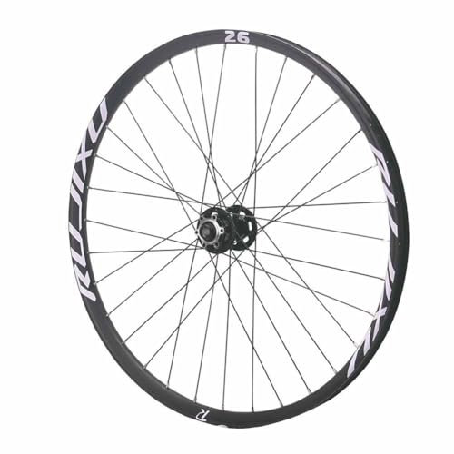 LSRRYD 26 27,5 29 Zoll Enduro Mountainbike Rad Set Steckachse Boost Vorne/Hinten Räder Aluminium Legierung Scheibenbremsen Felge 7-12 Geschwindigkeit AM DH(Front 20 * 110mm,26)