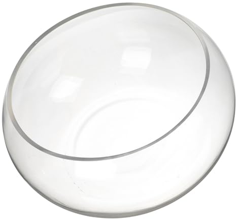 TOYANDONA Fischglas Rund Glas Goldfischglas Tischfischglas Glasfischglas Großes Fischglas Fischgläser Für Tischdekorationen Hydroponischer Pflanztopf