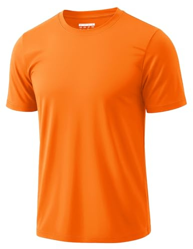 MAGCOMSEN Men's UPF 50+ Sun Protection UV T-Shirts Quick Dry Gym Sports Top | UPF 50+ Sun Tee Shirts, Sports Gym Tops, Summer Quick Dry Lightweight Top, Swimming, Running, Workout, Fishing, Walking