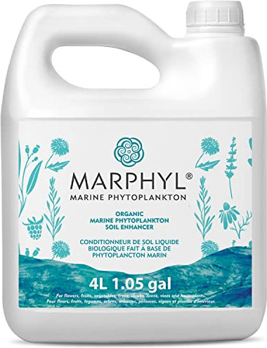 MARPHYL Organic Liquid Fertilizer - Outdoor & Indoor Plant Food - Nutrient-Rich Garden Fertilizer- All Purpose Soil Enhancer for House Plants, Flowers, Vegetables, Succulents, Bamboo, Hydroponics