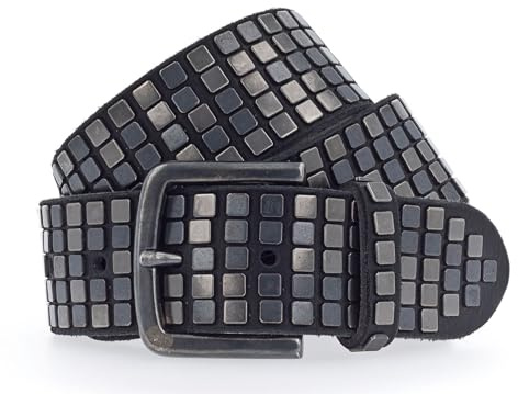 b.belt Quinn Nietengürtel Leder