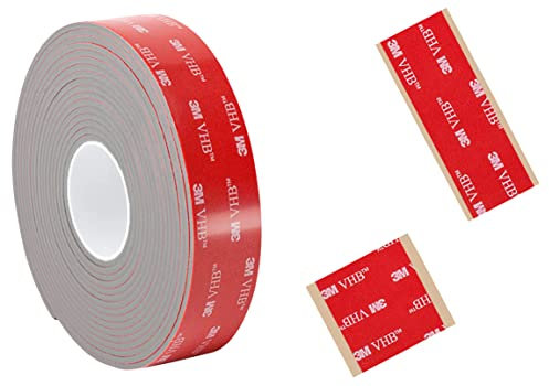 3M VHB GPH-110GF - Cinta adhesiva (1 rollo)
