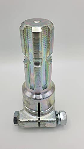 Gorilla Zapfwellenverlängerung 1 3/8-6Z auf 13/8-21Z 150mm für Zapfwelle/Gelenkwelle/Pumpe/Getriebe