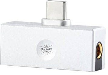 LINSOUL Kiwi Ears Allegro Mini Tragbarer IEM DAC, In-Ear-Monitor-Verstärker, USB C zu 3.5/4.4mm Ausgang, mit Custom Chip, hohe Auflösung 32bit/384kHz, HiFi Ohrhörer-Verstärker für Telefon/PC